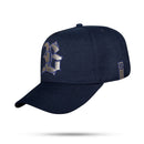 Boné Snapback Logo Verniz Number One Azul Marinho