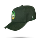 Boné Snapback Verde Musgo Brasil 3D 🇧🇷