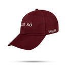 Boné Dad Hat Vinho Day & Lara (Uai Sô)