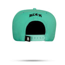 Boné Snapback Verde Água Resping Preto