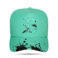 Boné Snapback Verde Água Resping Preto