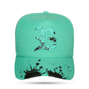 Boné Snapback Verde Água Resping Preto
