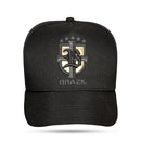 Boné Snapback Preto Brazil Signature 🇧🇷