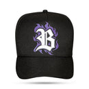 Boné Snapback Black Halloween Creepy Monster