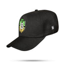 Boné Snapback Preto Brasil 3D 🇧🇷