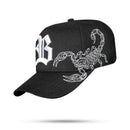 Boné Snapback Preto Scorpion