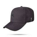 Boné Strapback Basic Cinza Grafite Essentials