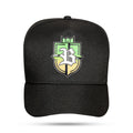 Boné Snapback Preto Brasil 3D 🇧🇷