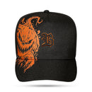 Boné Snapback Black Halloween Spooky Pumpkin
