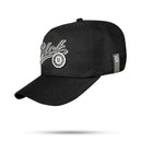 Boné Snapback Preto Vintage BLCK Cinza