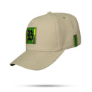 Boné Snapback Bege Gallant Holográfico Verde