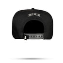 Boné Snapback Preto Vintage BLCK Cinza