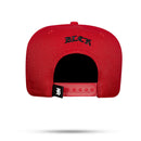 Boné Snapback Vermelho Splash Flower