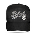 Boné Snapback Preto Vintage BLCK Cinza