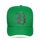 Boné Snapback Verde Brasil Monograma 🇧🇷