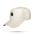 Boné Snapback Off White Flowers Lavender