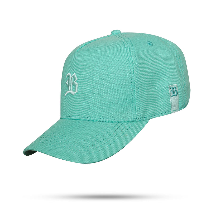 Boné Strapback Basic Verde Água Essentials
