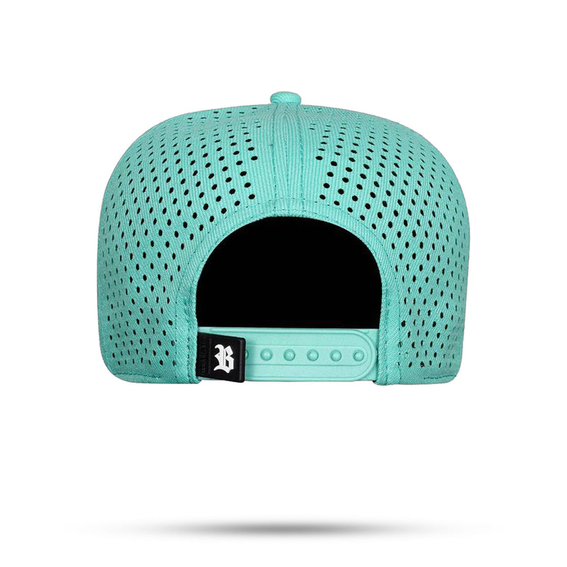 Boné Snapback Trucker Laser Verde Água