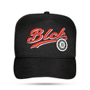 Boné Snapback Preto Vintage BLCK Vermelho