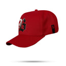 Boné Snapback Vermelho Speed Black