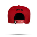 Boné Snapback Vermelho Speed Black