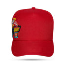 Boné Snapback Vermelho Patch