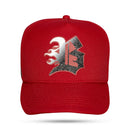 Boné Snapback Vermelho Speed Black