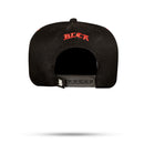 Boné Snapback Preto e Vermelho New Wings Legacy