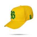 Boné Snapback Amarelo Locked Verde