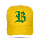Boné Snapback Amarelo Locked Verde