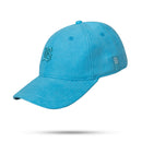 Boné Dad Hat Suede Azul Celeste