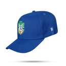 Boné Snapback Azul Brasil 3D 🇧🇷