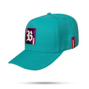Boné Snapback Verde Água Gallant Holográfico Pink