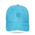Boné Dad Hat Suede Azul Celeste