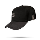 Boné Snapback Preto Basic Cinza