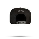 Boné Kids Snapback Preto Basic Cinza