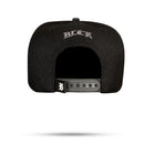Boné Snapback Preto Basic Cinza