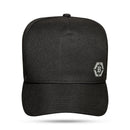 Boné Snapback Preto Side Hex Silver