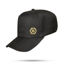Boné Snapback Preto Side Hex Gold