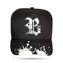 Boné Snapback Preto Resping Branco