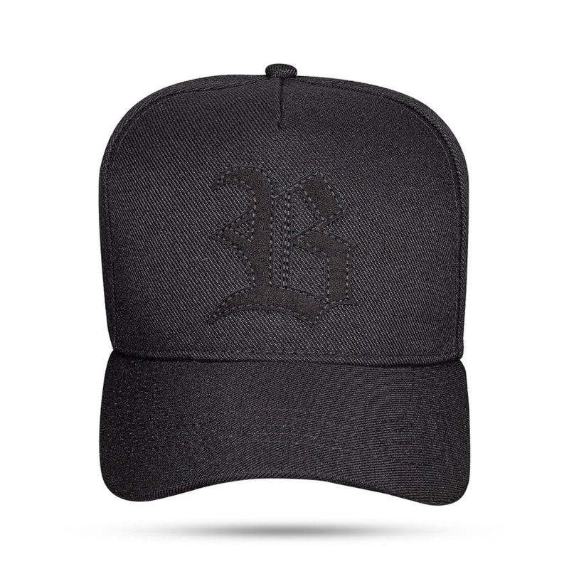 Boné Strapback Preto Black/Grey