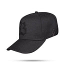 Boné Strapback Preto Logo Suede Black