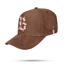 Boné Snapback Suede Marrom Verniz