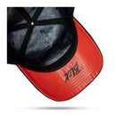 Boné Snapback Preto Wings Vermelho Legacy Vibe