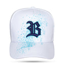 Boné Snapback Paint Blue White