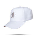 Boné Snapback Branco Logo Vinyl Silver