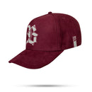 Boné Snapback Suede Vinho Verniz
