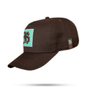 Boné Snapback Marrom Puff
