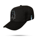 Boné Snapback Preto Logo Countour Degradê Azul