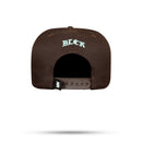 Boné Snapback Marrom Puff